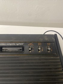 Vintage Atari 2600 Wood grain Console 1980-1982 Bundle Working 16 Games & Manual