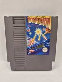 To The Earth Nintendo Nes Game Cart Only UK Version
