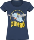 Ladies Dumbo Soaring Official Tee T-Shirt Womens Girls