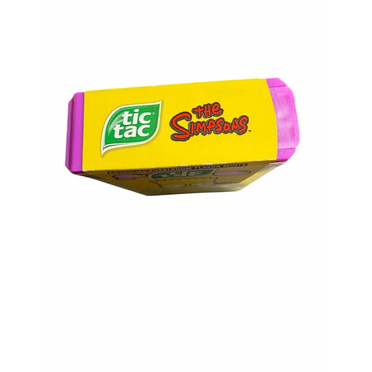 TIC TAC Limited Edition BART SIMPSON 2018 Bubblegum Flavor Mints