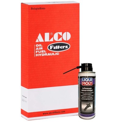ALCO FILTER Luftfilter + Luft­mas­sen­sen­sor­re­iniger für C5 C6 PEUGEOT 407