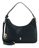 U.S. Polo Assn. Jones Hobo Bag Schultertasche Tasche Navy Dunkelblau Neu