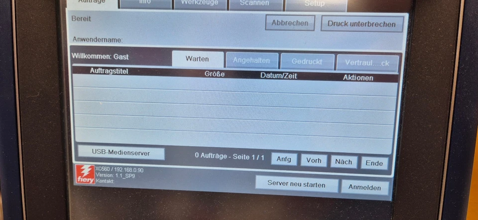 Xerox Color 560 550 EFI embedded Fiery Controller RIP bustled PC Netzwerk - Image 2 of 4