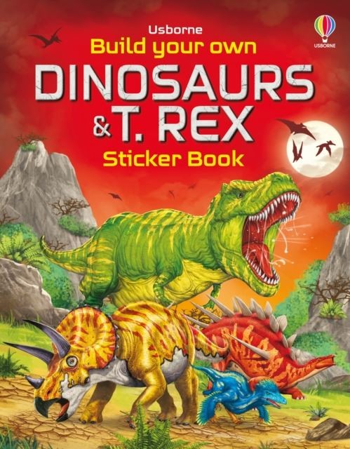 Build Your Own Dinosaurs and T. Rex Sticker Book by Gong Studios Paperback