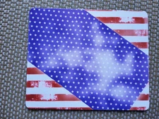 Vintage Stars and Stripes Design Neoprene Mouse Pad 8.5x7" New