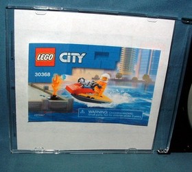 CITY, FIRE SETS 4427 ATV / 60000 MOTORCYCLE / 30368 WATER SCOOTER - LEGO - USED