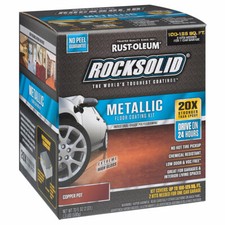 Rust-Oleum RockSolid Metallic Floor Coating Copper Pot