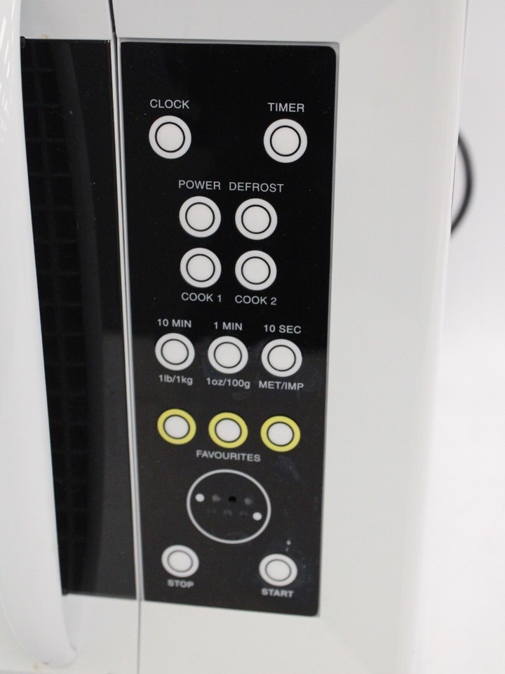 COBOLT SpeechMaster Talking Microwave Oven 111016, White C92 eBay