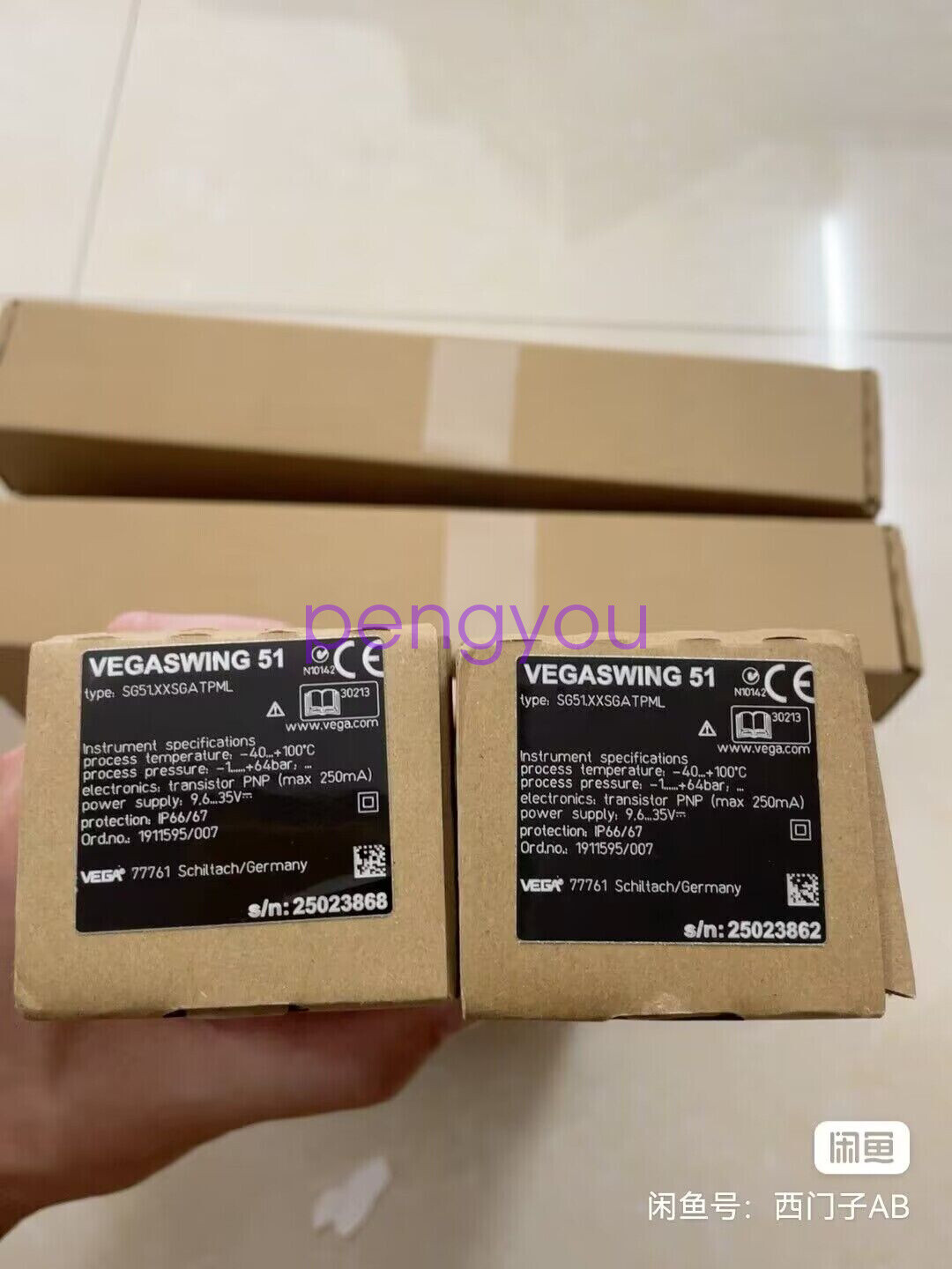 1  PC NEW  SG51.XXSGATPML  Tuning  Fork  Flowmeter Brand new Fedex or DHL