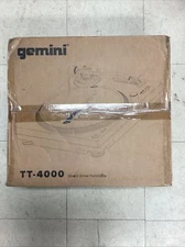 Gemini Sound TT-4000 High Torque Direct-Drive Turntable with USB - Digitize