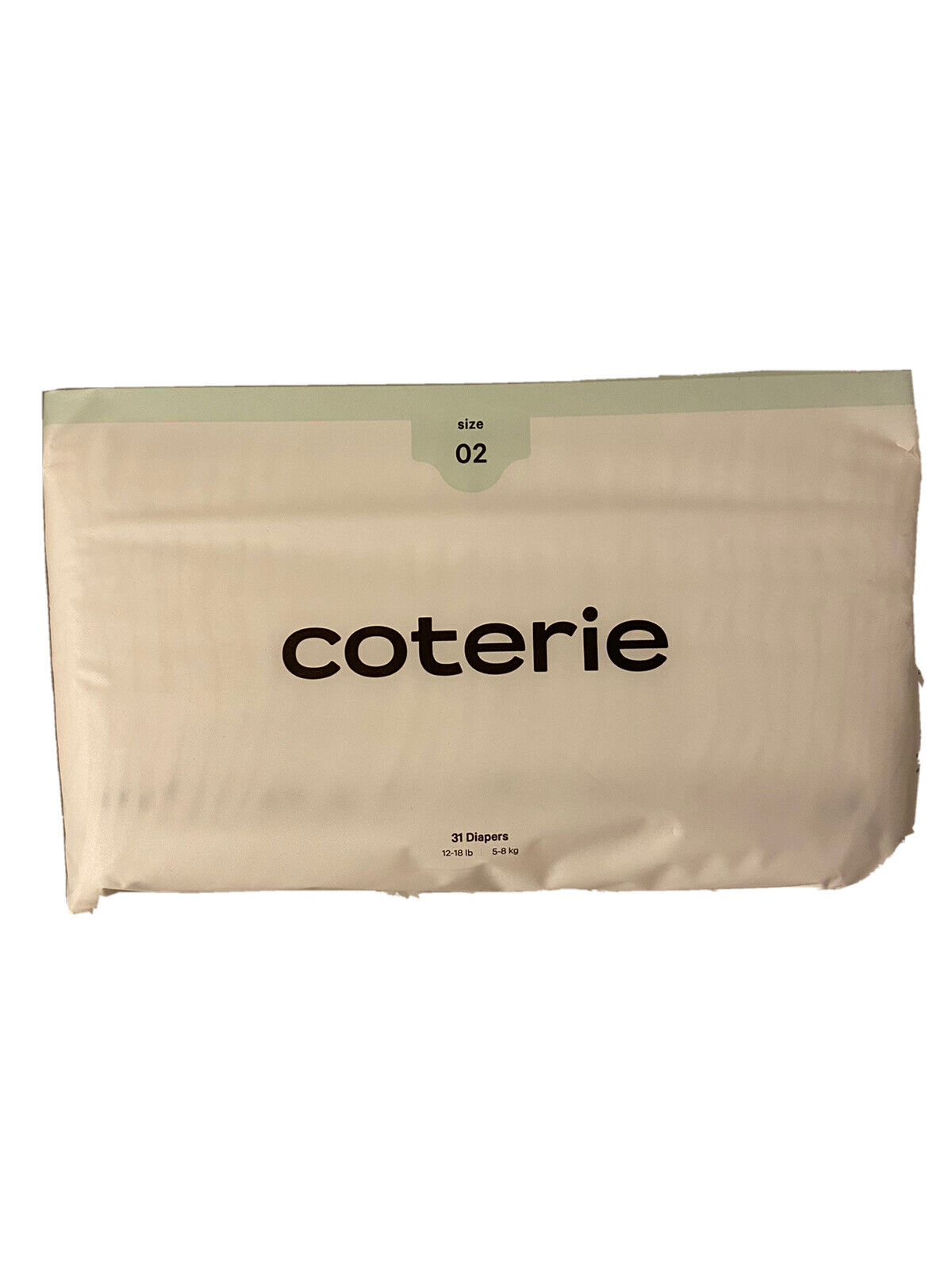 Coterie Diapers - Size 2 - 31 Count