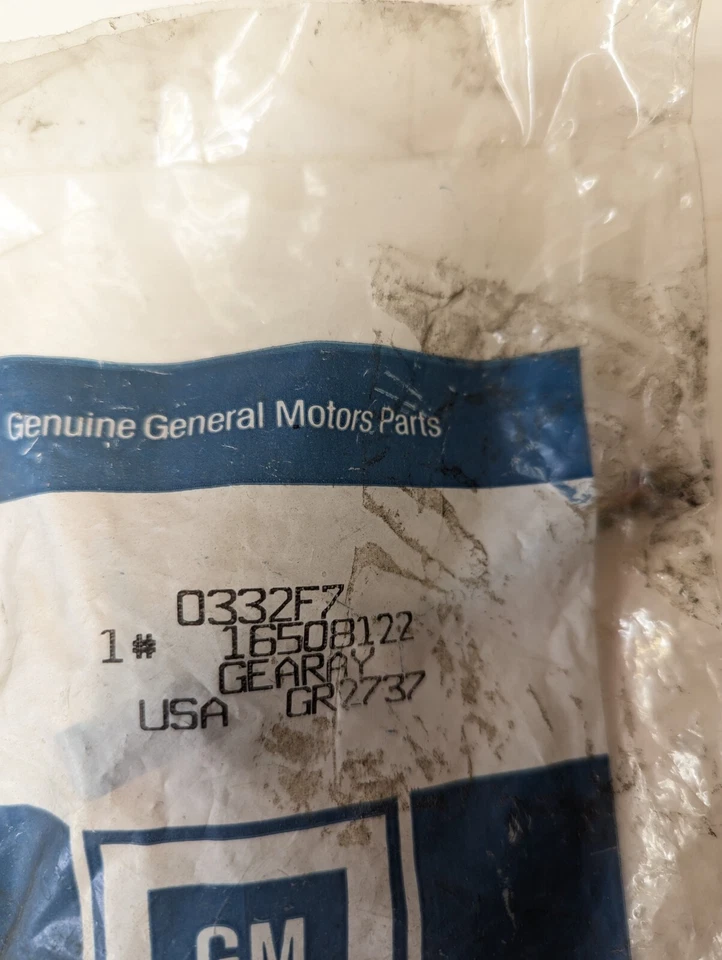 GM Drive Gear Assembly 16508122 for 1987-1996 Oldsmobile Cutlass 4 Cyl 2.2L -OEM - Image 2 of 3