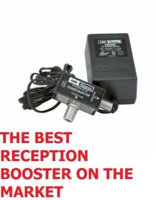 KINGRAY TV ANTENNA POWER AMPLIFIER RECEPTION BOOSTER TELEVISION ARIEL  CHANNEL