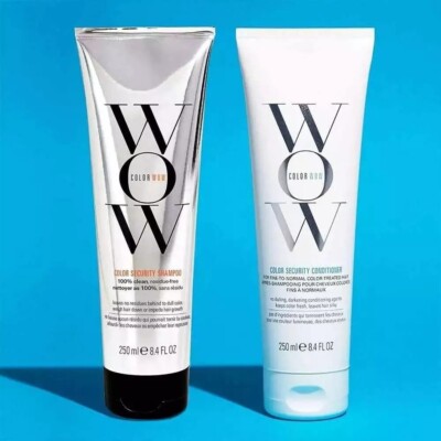   COLOR WOW COLOR SECURITY SHAMPOO + CONDITIONER GESUNDES HAAR & KOPFHAUT 2 X 250ML
