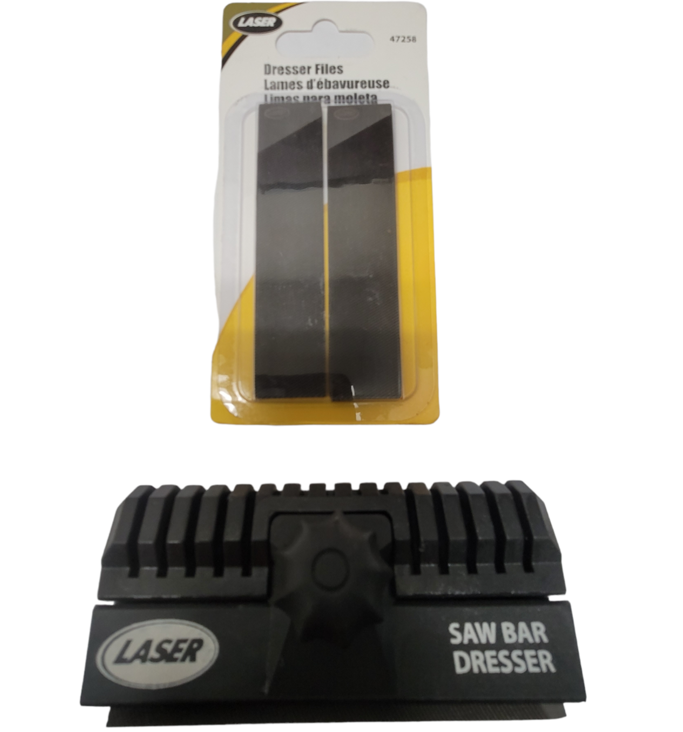 Chainsaw Bar Rail Dresser and 2 Pack of Files eBay