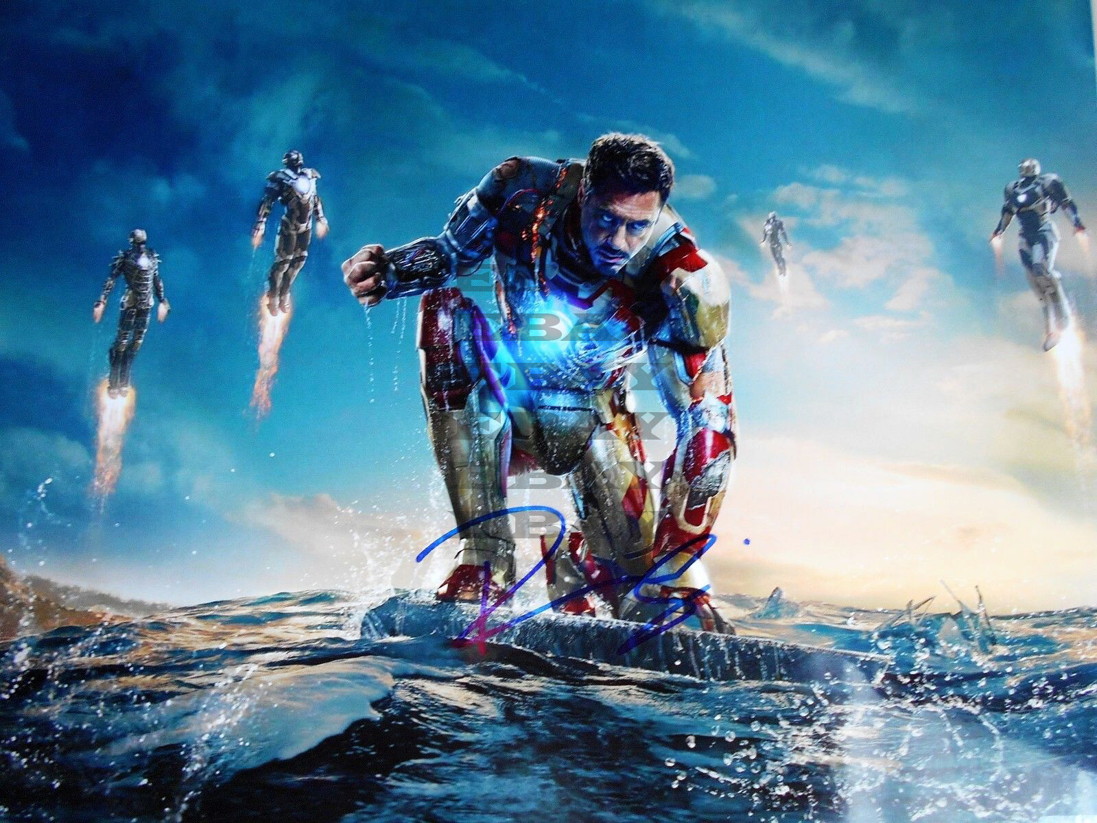 Robert Downey JR IRON MAN Autographed Signed 8x10 Photo Rep | eBay