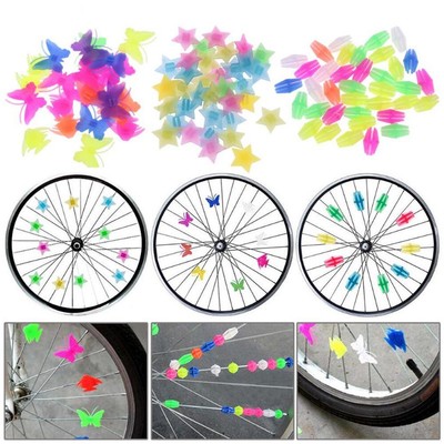 colored bike spokes