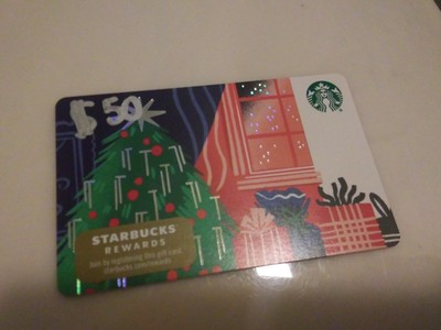 $50 starbucks gift card