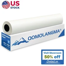 Pick-up 95gsm 64in x 328ft Dye Sublimation Paper for Fabrics and Hard Substrates