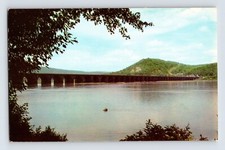 Postcard Pennsylvania Harrrisburg PA Rockville Bridge 1960s Unposted Chrome