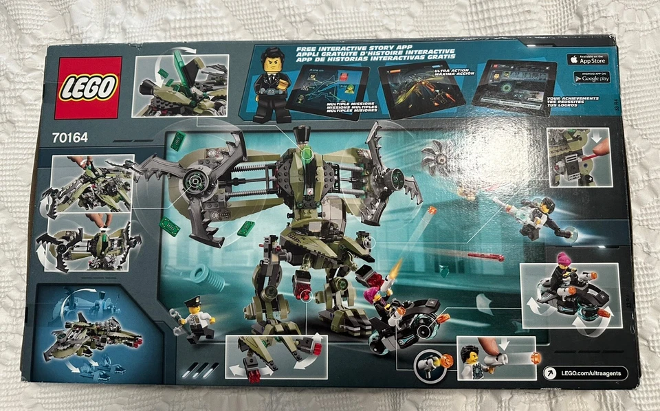 LEGO 70164 ULTRA AGENTES HURRICANE HEIST ~ Ultra Agentes vs Psyclone ~ 589 piezas    Foto 2 de 4