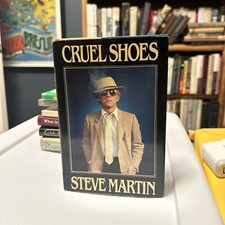 STEVE MARTIN Signed CRUEL SHOES HC DJ 1979
