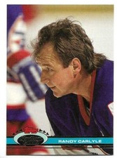 RANDY CARLYLE 1991-92 STADIUM CLUB CARD NM-MT+ CONDITION