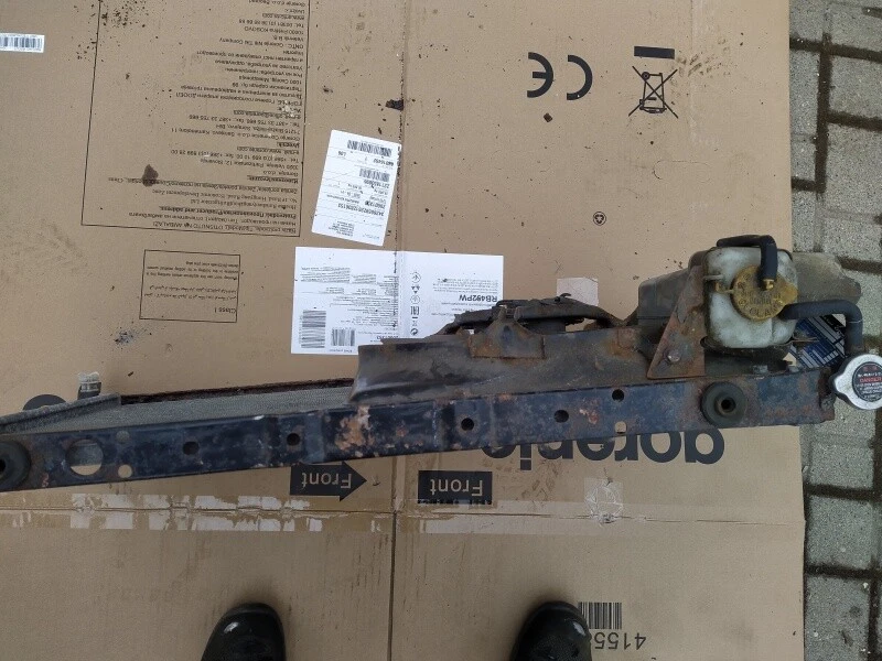 Kühler mit Lüfter von einen Subaru Legacy BC BJF MK1 89-94 - Image 4 of 4