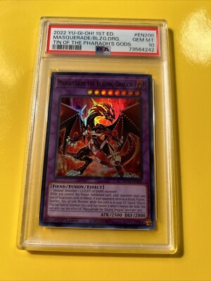 YuGiOh MASQUERADE THE BLAZING DRAGON #MP22-EN208PSA 101st ED-2022 SUPER RARE | eBay YuGiOh MASQUERADE THE BLAZING DRAGON #MP22-EN208PSA 101st ED-2022 SUPER RARE | eBay