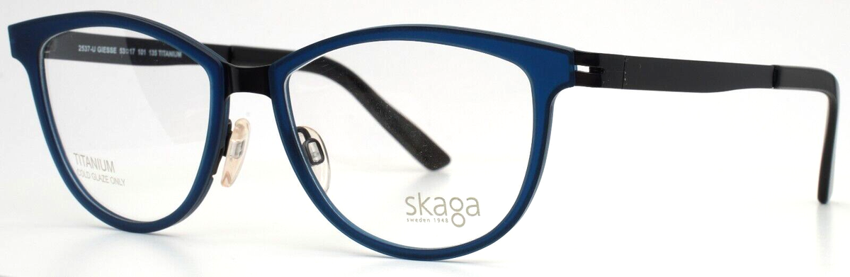 SKAGA 2537-U GIESSE 101 Blue Womens Semi Cat Eye Eyeglasses  display picture 1