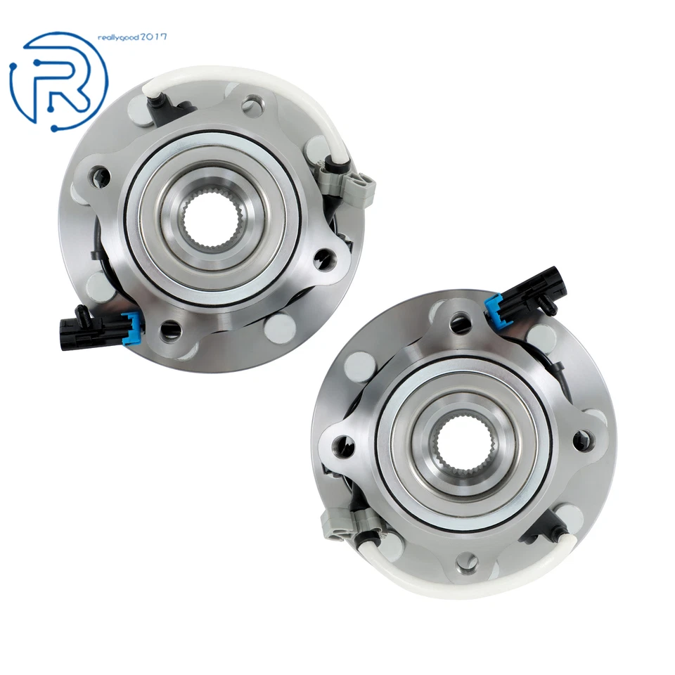 Комплект из 2 ступицы подшипника колеса в сборе полный привод для Chevy Silverado GMC Sierra 2500 HD - Изображение 2 из 4