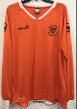 2009-10 Blackpool FC Carbrini The Tangerines Soccer VTG Football Jersey Size XL