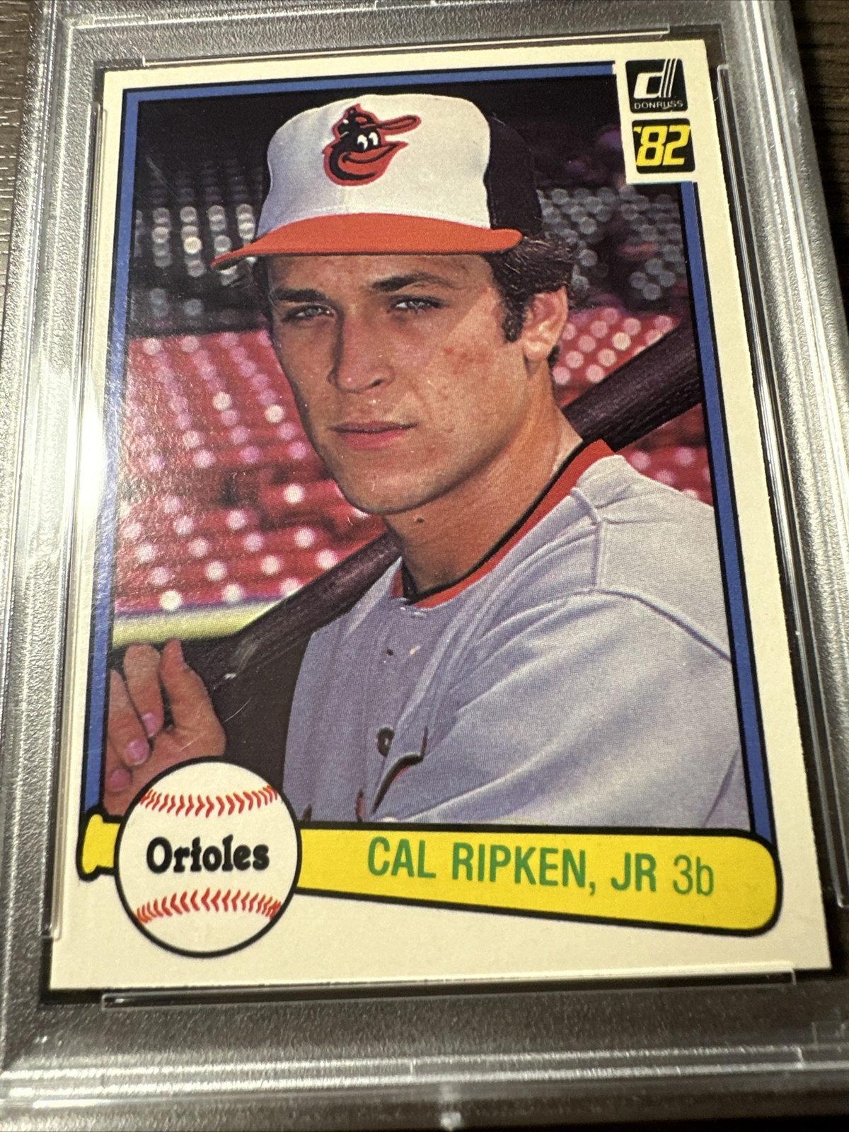 1982 Donruss #405 PSA 8 NM-MT Cal Ripken Orioles view 2