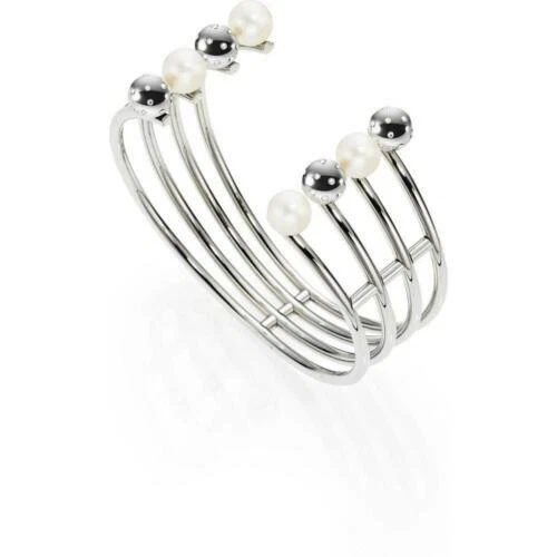 Bracciali di bigiotteria perle bianche