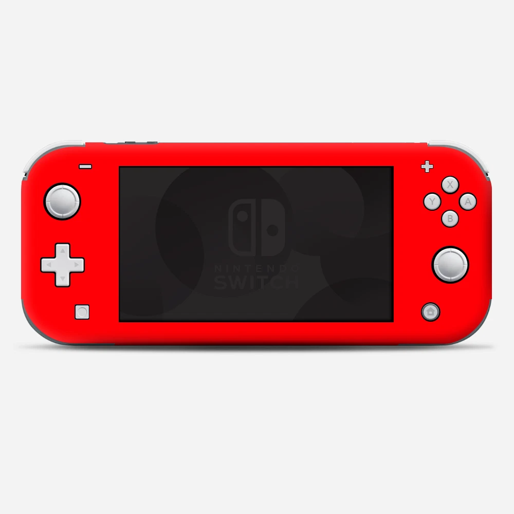 Nintendo Switch Lite Skin Decals - Solid Yellow - Wrap Vinyl Sticker