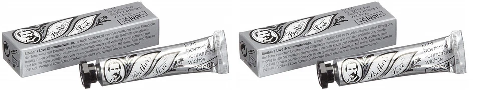 RUFIN COSMETIC Rufin Brother´s Love Schnurrbartwichse Clear 2 x 10 ml (745 EUR/l)