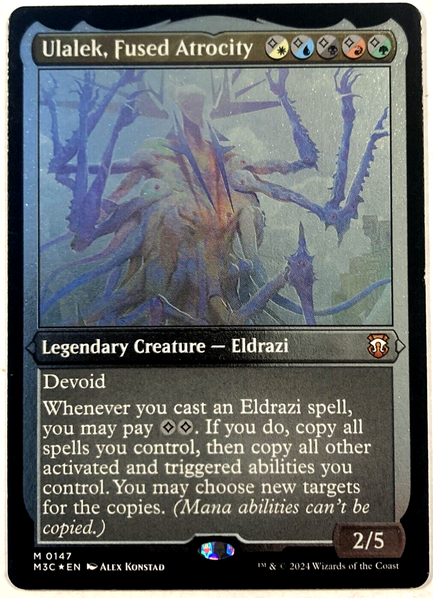 MTG □金/英語版□(143)《合体した非道、ウラレック/Ulalek， Fused Atrocity》