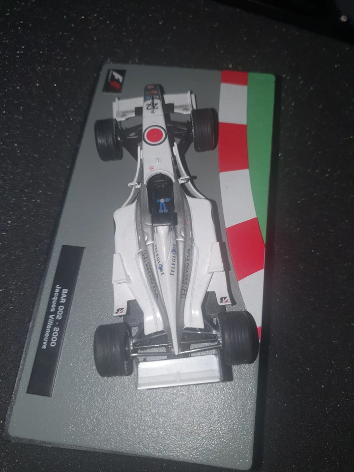 FORMULA 1 F1 AUTO COLLECTION SCALA 1/43 - BAR 002 - J. Villeneuve -Teca Box - Immagine 4 di 4