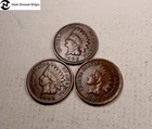 1905+1906+1907 Indian Head Penny Cent Set/Lot ~ VF/XF ~ 3 Coins (IL84)