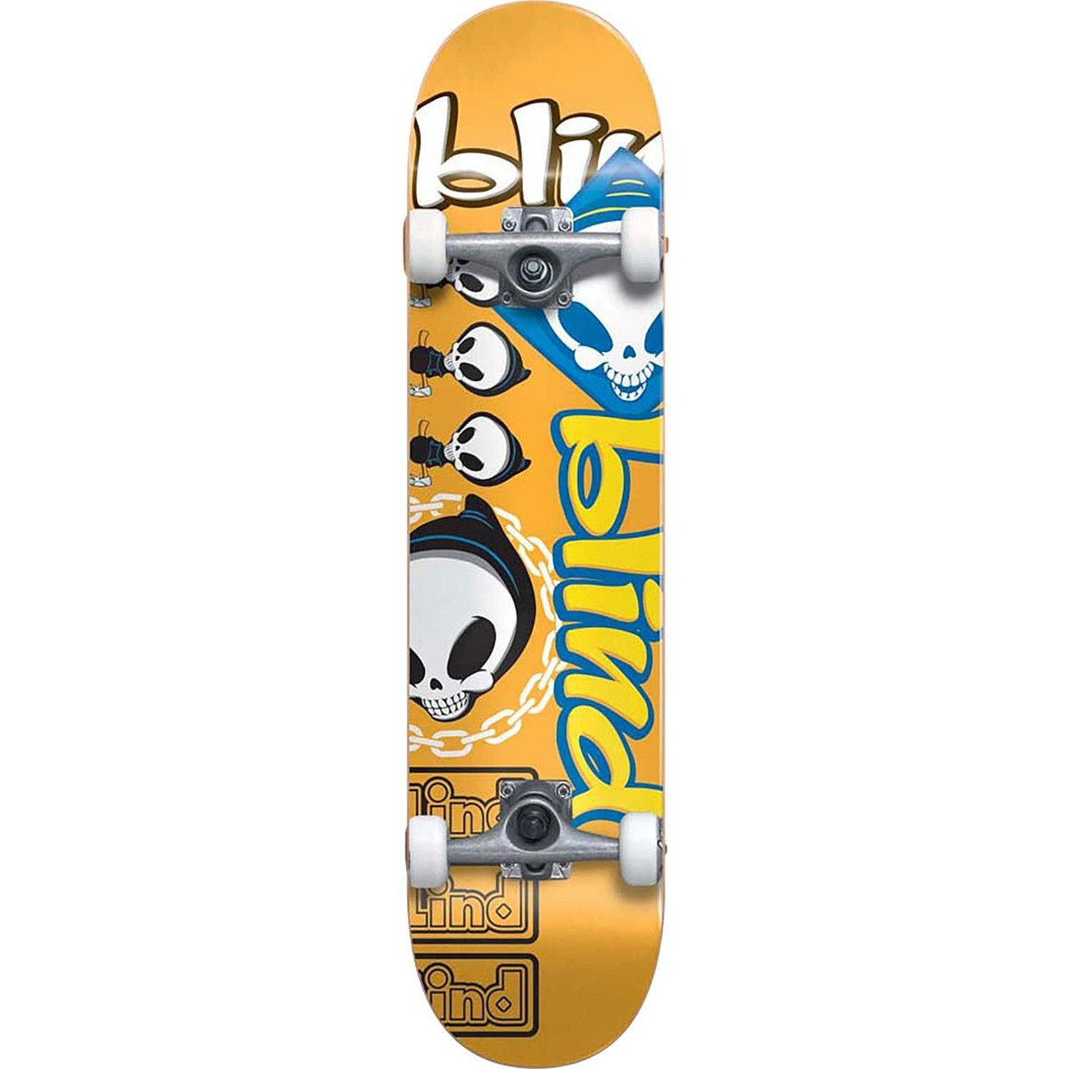 Blind Tantrum Complete Skateboard -8.0 Orange First Push | eBay