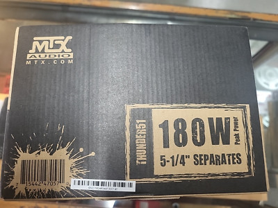 MTX Audio THUNDER51 5.25'' 2-way 4-ohm Component Speakers System