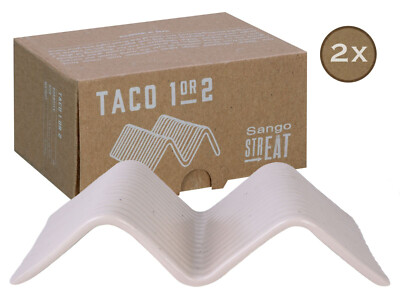 CreaTable - Streat Food - Taco Stand 2-tlg (Creme)