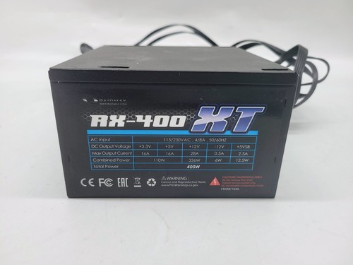 Raidmax RX-400XT-SI PSU Power Supply PSU 400W ATX