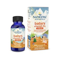 0.76 Fl Oz Pack of 1 , Nordic Naturals Baby  s Vitamin D3, Unflavored - -...