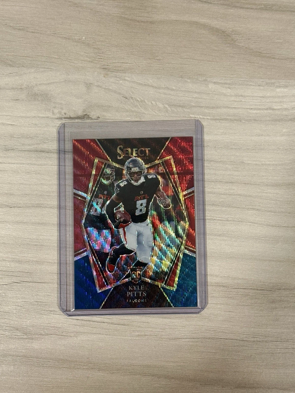 2021 Panini Select Kyle Pitts /199 Rookie Tri-Color Prizm Premier Level RC #146