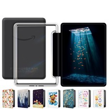 For 6" Amazon Kindle Paperwhite 11th Gen 2024/2022 Smart Leather Case TPU Cover