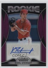 2019 Panini Prizm Rookie Purple Prizm 49/50 Kohl Stewart #RA-KS Auto RC 10j2