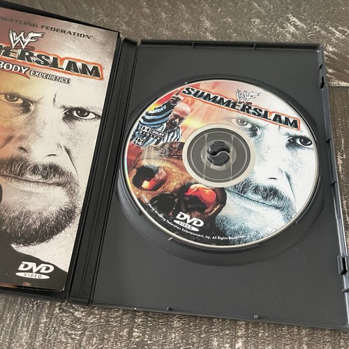 WWF Summer Slam 99 2000 DVD Stone Cold Triple H Mankind Wwe Summerslam Complete - Picture 5 of 8