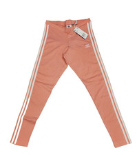 NWT ADIDAS WOMEN'S PANTS ORIGINALS 3 STRIPES TREFOIL SMALL DUST PINK DV2617