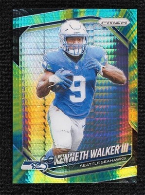 2025 Panini Prizm Hyper Prizm 193/200 Kenneth Walker III #272 18pg